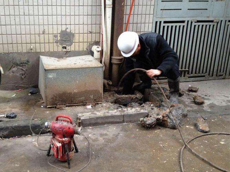 鹿寨疏通下水道-洗菜池疏通