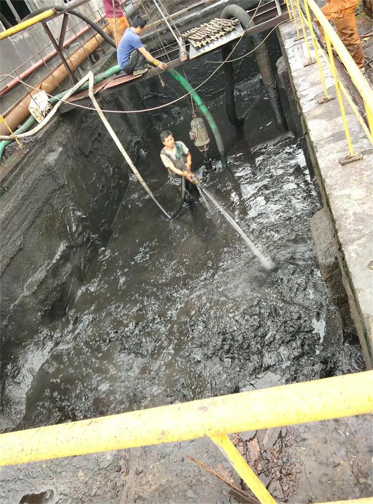 鹿寨沉淀池清掏-污水池清理